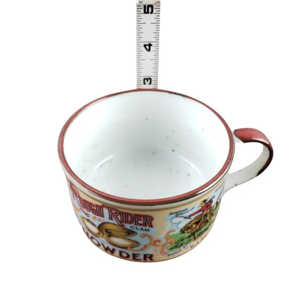 Rough Rider Clam Chowder Fabled Labels One Handled Mug Bowl 1992 Archives Set 5 - Picture 10 of 10